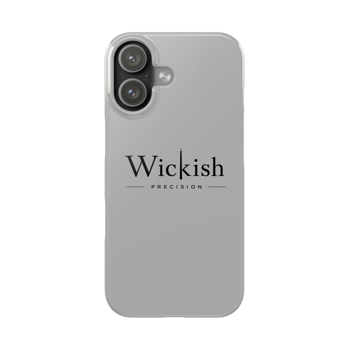 Wickish Precision Logo Slim iPhone Case