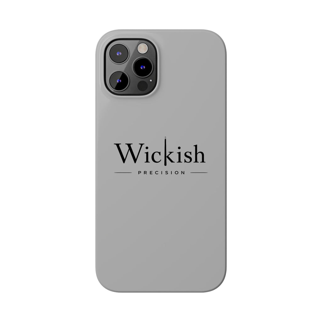 Wickish Precision Logo Slim iPhone Case