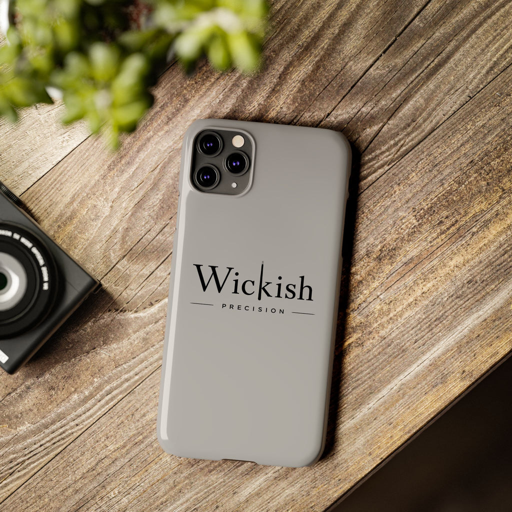 Wickish Precision Logo Slim iPhone Case