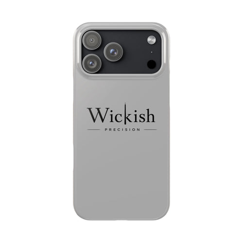 Wickish Precision Logo Slim iPhone Case